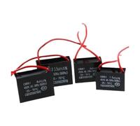 Condensador de arranque del ventilador CBB61 for campana extractora | 450V 0,8/1/1,2/1,5/2/2,5/3/3,5 25UF(3UF)
