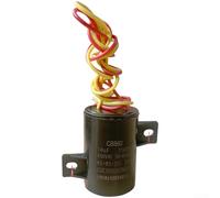 Condensador de arranque para lavadora Aucma para Meiling CBB60 450 V CA Motor Run Part para reparación automática de secadora de lavandería 8UF 10UF 12UF 14UF Rendimiento duradero (14 µF)