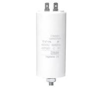 Condensador de Arranque para Lavadora CBB60, 35uF, 450V, con Tuerca, 5% de Tolerancia, Película Delgada