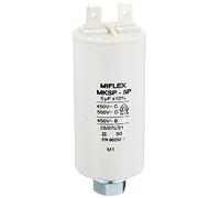 Condensador de Arranque para Motor Miflex, 5 μF, 450 V, 35 x 58 mm, Conector M8