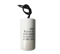 Condensador de bomba de agua de lavado CBB60 450V3UF 4UF 5UF 6UF 8UF 10UF 12UF 14UF 15UF 16UF 20UF 25UF 30UF 35UF 40UF 45UF 50UF 60UF 80UF(5UF)