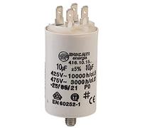 Condensador de motor 10uF ±5%/475V+GRD Ø36x58mm, DUCATI