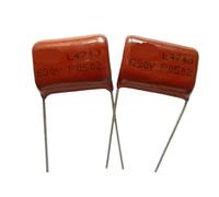 Condensador de película de polipropileno metalizado P20, 10 o 50 unidades, 630 V, 474J, CBB21, 470 nF, 0,47 uF(50Pcs)