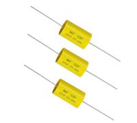 Condensador de película MKP CBB20, 5.6uF, 250V, 10 unidades, 5.6uF, 250 V, condensador divisor de frecuencia axial, ± 5% polipropileno, para equipos de audio, amplificador de potencia y electrónica de