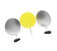 Condensador de placa paralela con disco de aluminio, ayuda de enseñanza de física para educación y experimentos de laboratorio, condensadores de equipo de laboratorio educativo