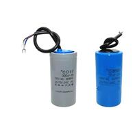 Condensador de soporte de motor monofásico, condensador de arranque CD60 de 250V, condensador de funcionamiento CBB60 de 450V, 100UF, 20UF, 150UF, 25UF, 30UF (Size : CD60 100U CBB60 20UF)