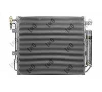 Condensador del aire acondicionado 027-016-0008 ABAKUS para LAND ROVER