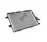 Condensador del aire acondicionado 037-016-0028 ABAKUS para OPEL CORSA C