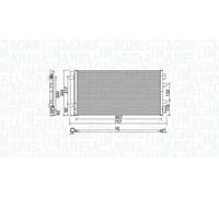 Condensador del aire acondicionado 350203762000 MAGNETI MARELLI para RENAULT