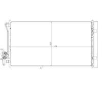 Condensador, aire acondicionado EASY FIT NRF 350479