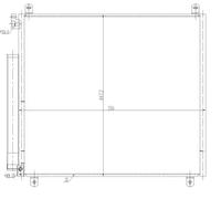 NRF 350497 Condensador, aire acondicionado