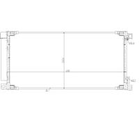 Condensador, aire acondicionado EASY FIT NRF 350498