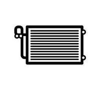 Condensador del aire acondicionado 350749 NRF