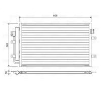 Condensador del aire acondicionado 822551 VALEO para IVECO DAILY IV Caja/Chasis
