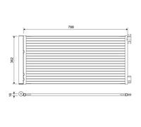 VALEO 822637 Condensador, aire acondicionado