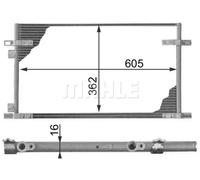 MAHLE AC 278 000P A/C - Condensador