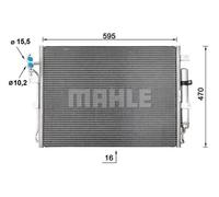 Condensador del aire acondicionado AC 959 000S MAHLE para LAND ROVER