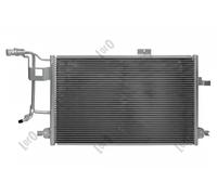Condensador del aire acondicionado Aluminio 003-016-0007 ABAKUS para AUDI A6 C5