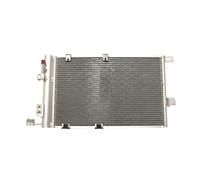 Condensador del aire acondicionado Aluminio 037-016-0008 ABAKUS para OPEL