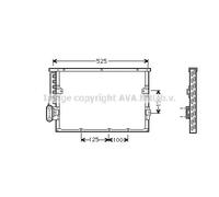 PRASCO BW5191 Condensador, aire acondicionado