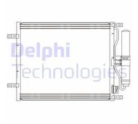 Condensador del aire acondicionado CF20245 DELPHI para NISSAN NOTE MICRA III