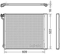 DENSO DCN05034 Condensador, aire acondicionado