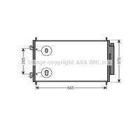 AVA Deutschland GmbH Condensador, aire acondicionado para HONDA: CR-V (Ref: HD5214D)