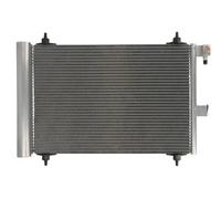 Condensador del aire acondicionado KTT110009 THERMOTEC para CITROËN PEUGEOT VW