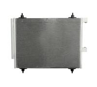 Condensador del aire acondicionado KTT110393 THERMOTEC para CITROËN PEUGEOT FIAT