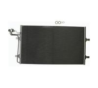 Condensador del aire acondicionado R 1234yf 1 986 AD2 103 BOSCH para VOLVO C30