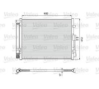 VALEO 814402 Condensador, aire acondicionado