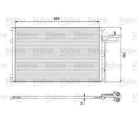 Condensador del aire acondicionado R 134 a 814416 VALEO para VOLVO C30 S40 II