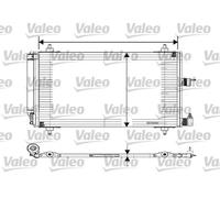 VALEO Condensador, Aire acondicionado 817508