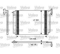VALEO Condensador, aire acondicionado para BMW: X5 (Ref: 817575)