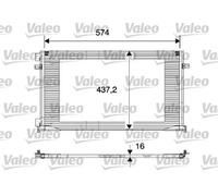 Condensador del aire acondicionado R 134 a 817577 VALEO para NISSAN OPEL RENAULT