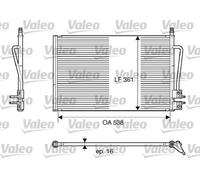 Condensador del aire acondicionado R 134 a 817664 VALEO para FORD FIESTA V