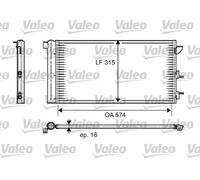Condensador del aire acondicionado R 134 a 818005 VALEO para FIAT PANDA