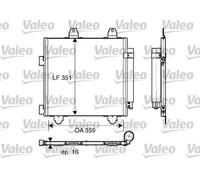 Condensador del aire acondicionado R 134 a 818014 VALEO para CITROËN PEUGEOT