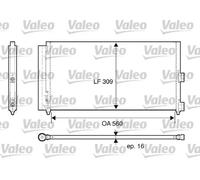 Condensador del aire acondicionado R 134 a 818021 VALEO para LANCIA FIAT
