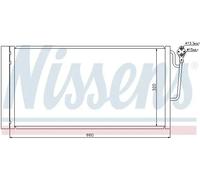 Condensador, aire acondicionado ** FIRST FIT ** NISSENS NIS 940118