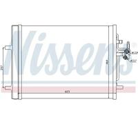 Condensador del aire acondicionado R 134 a 940155 NISSENS para LAND ROVER VOLVO