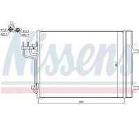Condensador del aire acondicionado R 134 a 940398 NISSENS para FORD FOCUS III