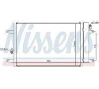 Condensador del aire acondicionado R 134 a 94575 NISSENS para VW FORD SEAT