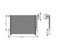 PRASCO BW5203 Condensador, aire acondicionado