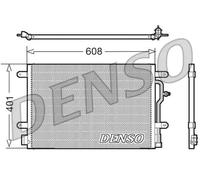 Condensador del aire acondicionado R 134 a DCN02011 DENSO para AUDI A4 B6 A6 C5