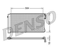Condensador del aire acondicionado R 134 a DCN05012 DENSO para BMW 3 Touring 3 1