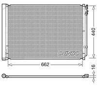 DENSO DCN05032 Condensador, aire acondicionado