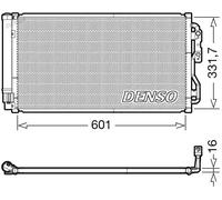 DENSO DCN05033 Condensador, aire acondicionado