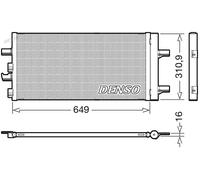 Condensador, aire acondicionado DENSO DCN05104