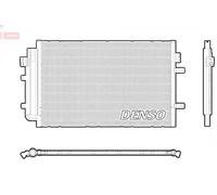 Condensador del aire acondicionado R 134 a DCN12005 DENSO para IVECO
